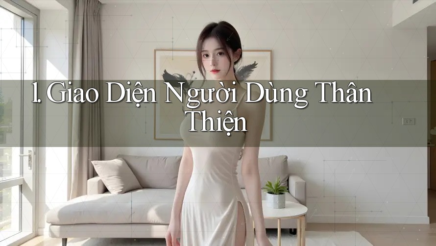 1. Giao Diện Người Dùng Thân Thiện
