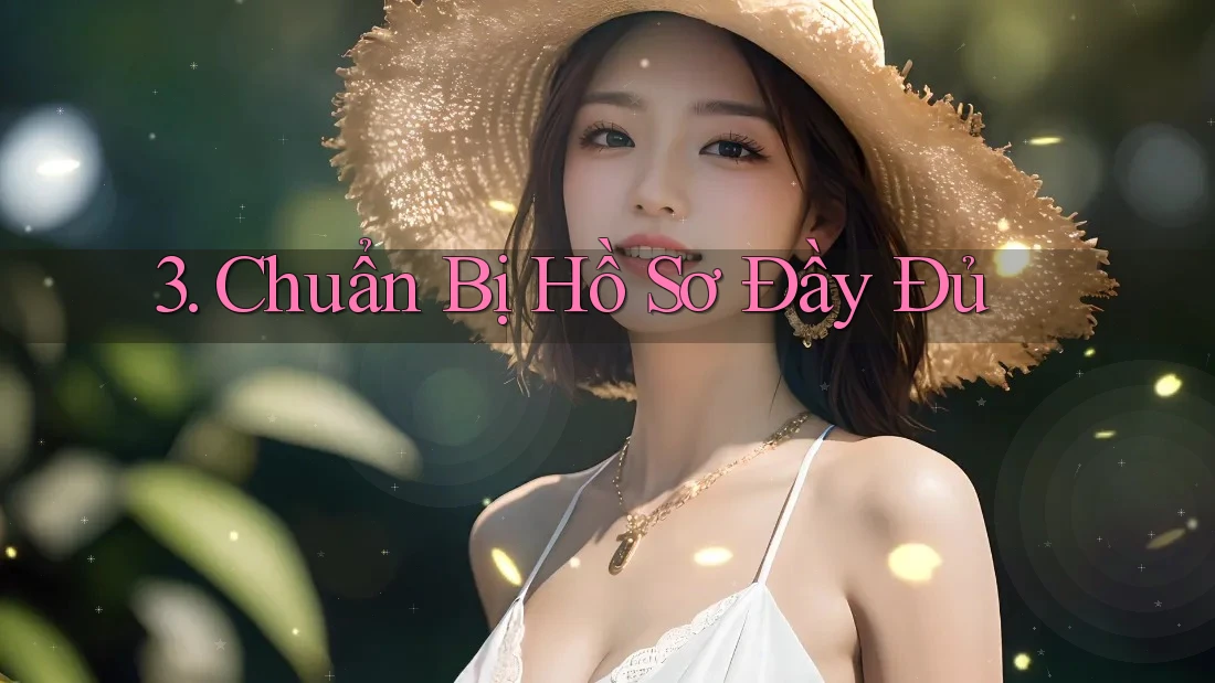 3. Chuẩn Bị Hồ Sơ Đầy Đủ
