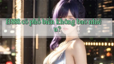 b888 có phổ biến không bao nhiêu