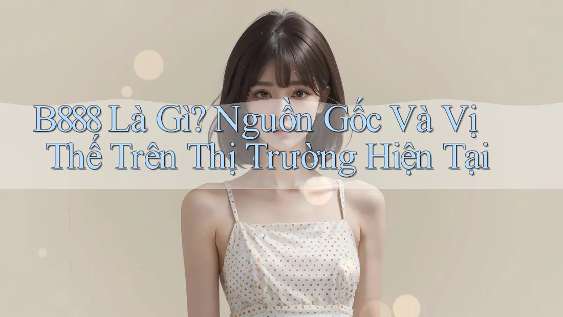 B888 Là Gì? Nguồn Gốc Và Vị Thế Trên Thị Trường Hiện Tại B888 Là Gì? Nguồn Gốc Và Vị Thế Trên Thị Trường Hiện Tại