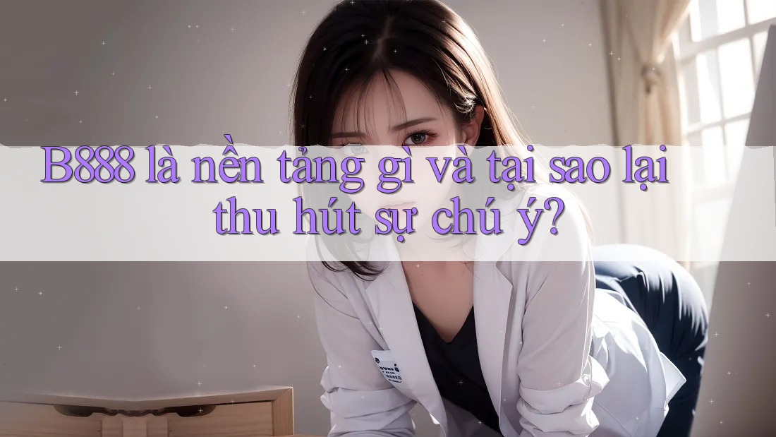 B888 là nền tảng gì và tại sao lại thu hút sự chú ý? B888 là nền tảng gì và tại sao lại thu hút sự chú ý?