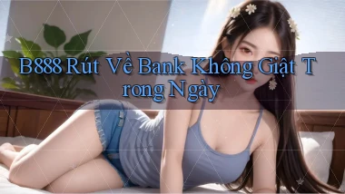 b888 rút về bank không giật trong ngày