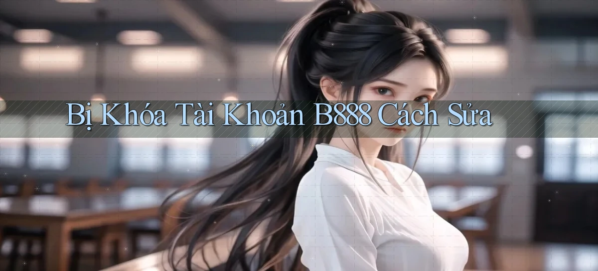 bị khóa tài khoản b888 cách sửa