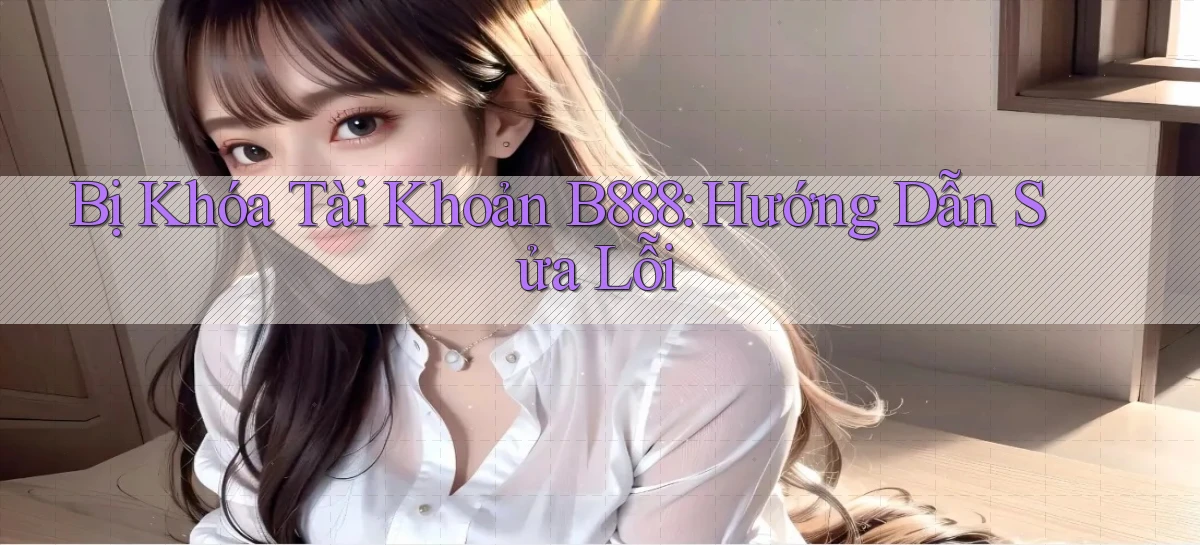 bị khóa tài khoản b888 hướng dẫn sửa lỗi