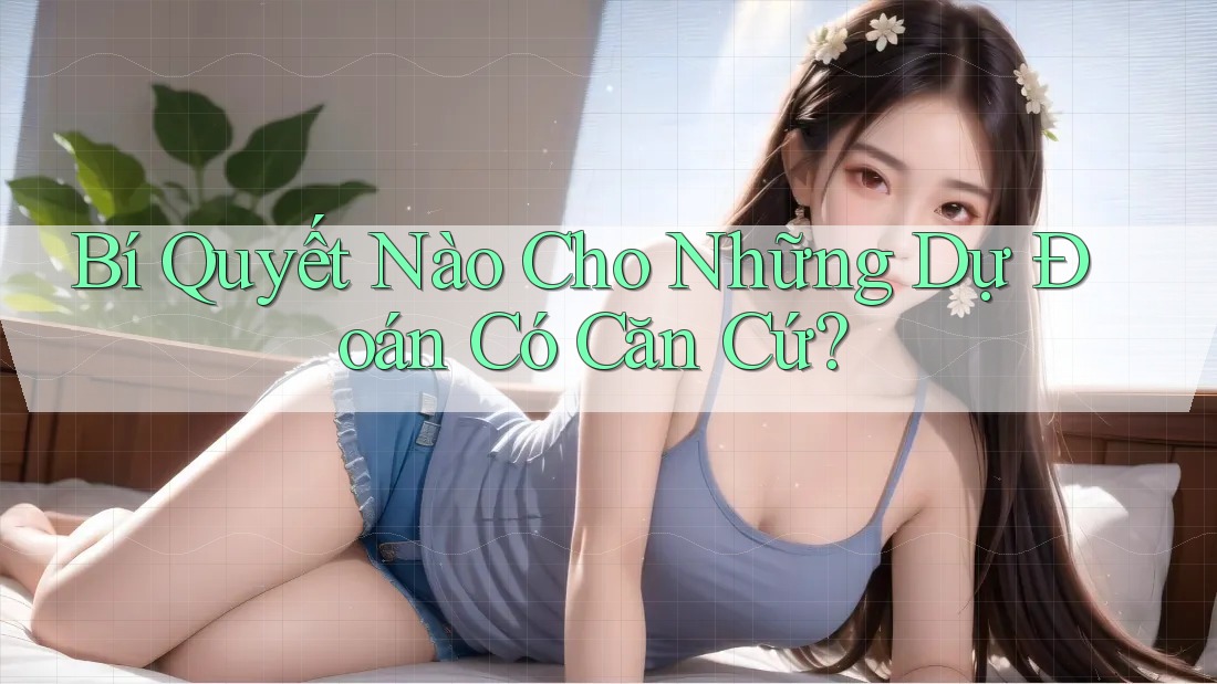 Bí Quyết Nào Cho Những Dự Đoán Có Căn Cứ? Bí Quyết Nào Cho Những Dự Đoán Có Căn Cứ?