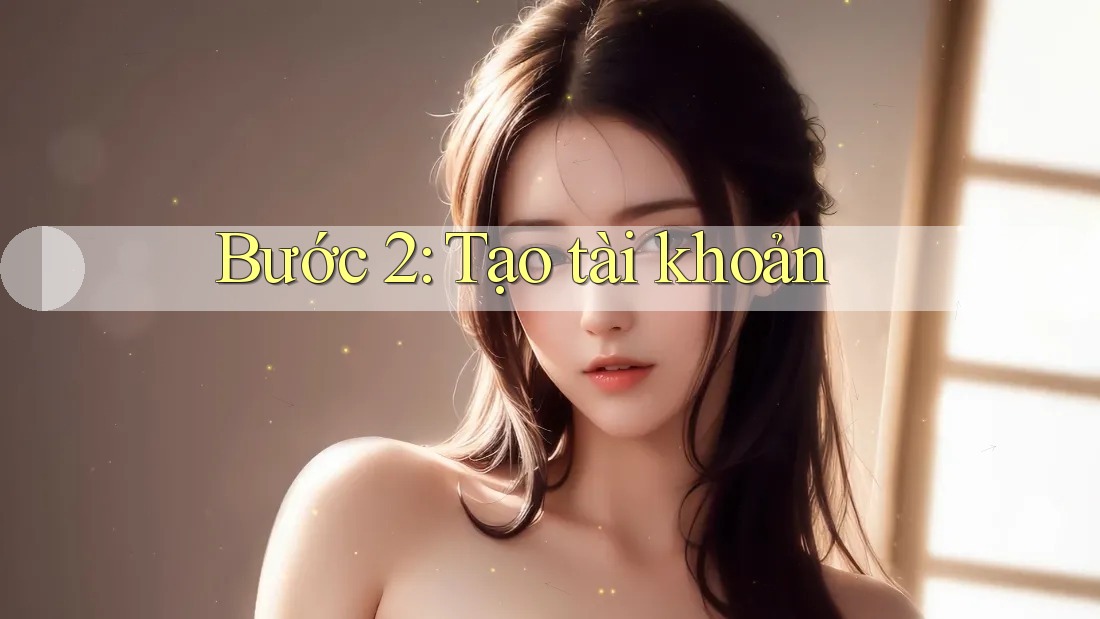 Bước 2: Tạo tài khoản Bước 2: Tạo tài khoản