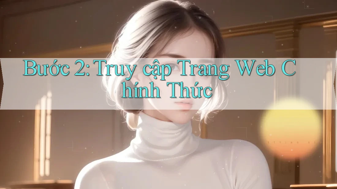 Bước 2: Truy cập trang web chính thức