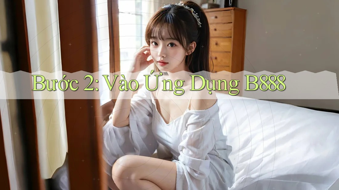 Bước 2: Vào Ứng Dụng B888 Bước 2: Vào Ứng Dụng B888