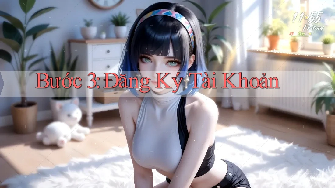 Bước 3: Đăng ký tài khoản