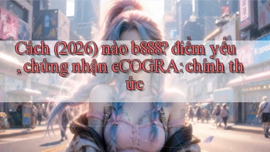 Cách (2026) nào b888 điểm yếu, chứng nhận eCOGRA chính thức