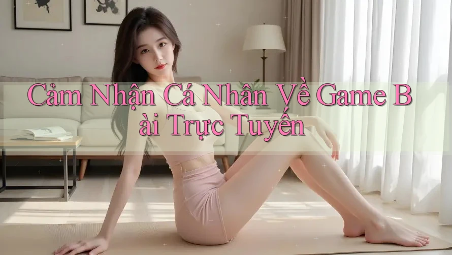 Cảm Nhận Cá Nhân Về Game Bài Trực Tuyến Cảm Nhận Cá Nhân Về Game Bài Trực Tuyến