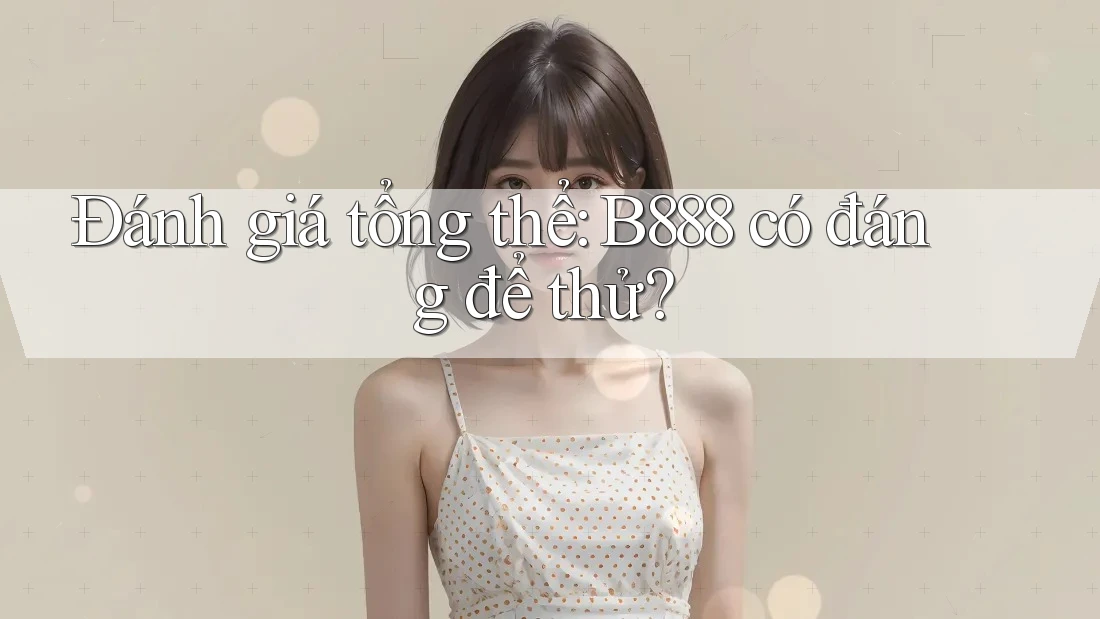 Đánh giá tổng thể: b888 có đáng để thử? Đánh giá tổng thể: b888 có đáng để thử?