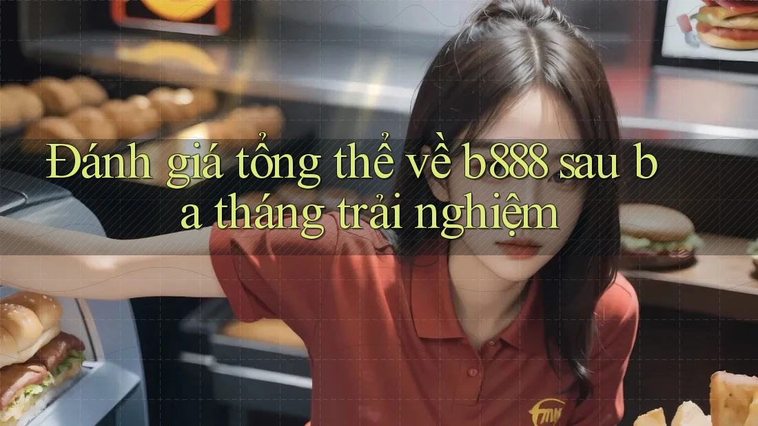 Đánh giá tổng thể về b888 sau ba tháng trải nghiệm Đánh giá tổng thể về b888 sau ba tháng trải nghiệm