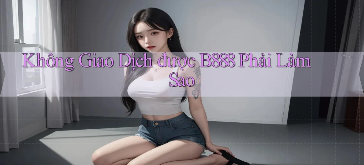 không giao dịch được b888 phải làm sao