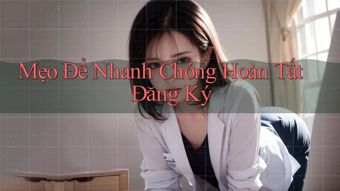 Mẹo Để Nhanh Chóng Hoàn Tất Đăng Ký