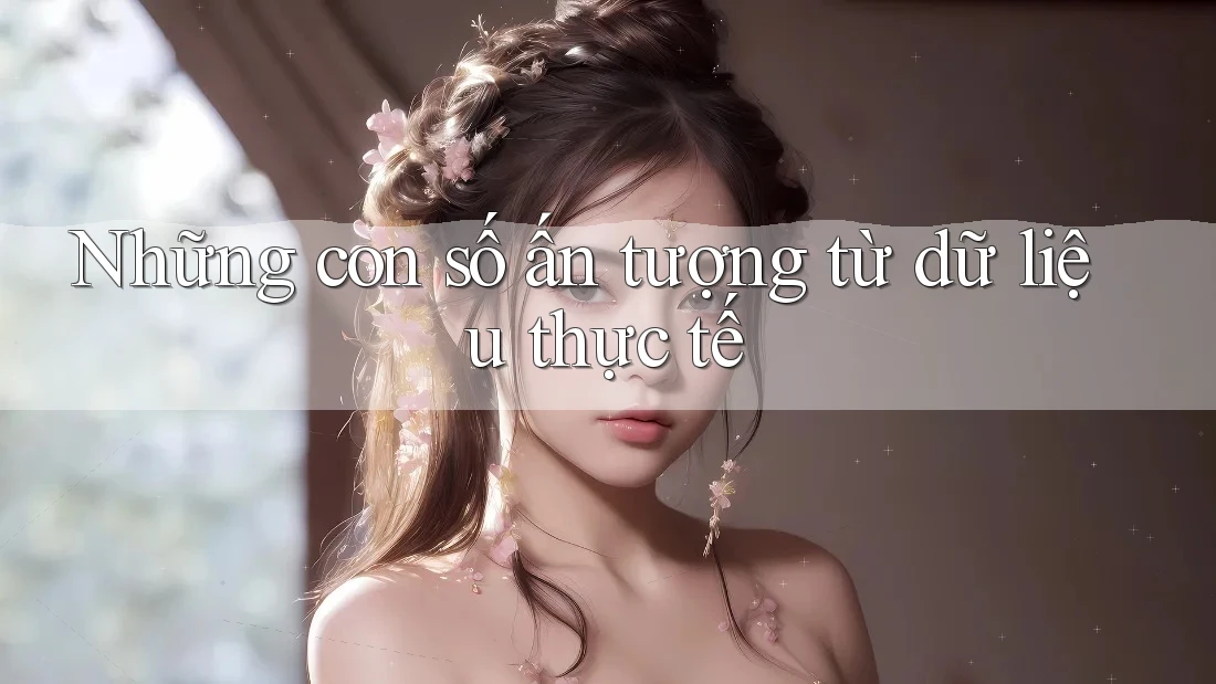 Những con số ấn tượng từ dữ liệu thực tế Những con số ấn tượng từ dữ liệu thực tế