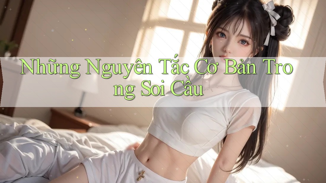 Những Nguyên Tắc Cơ Bản Trong Soi Cầu Những Nguyên Tắc Cơ Bản Trong Soi Cầu