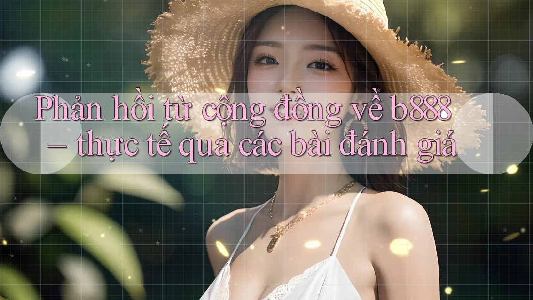 Phản hồi từ cộng đồng về b888 – thực tế qua các bài đánh giá Phản hồi từ cộng đồng về b888 – thực tế qua các bài đánh giá