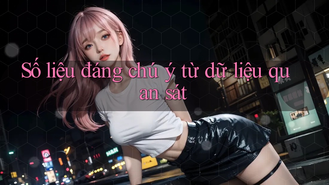 Số liệu đáng chú ý từ dữ liệu quan sát Số liệu đáng chú ý từ dữ liệu quan sát