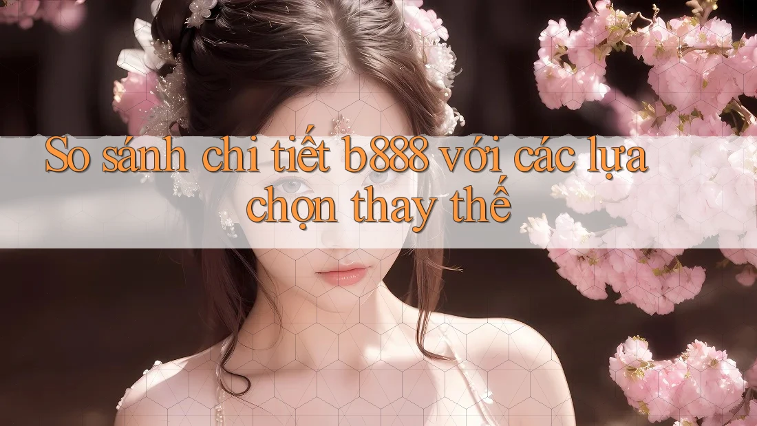 So sánh chi tiết b888 với các lựa chọn thay thế So sánh chi tiết b888 với các lựa chọn thay thế