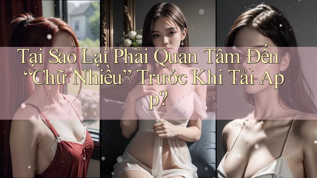 Tại Sao Lại Phải Quan Tâm Đến “Chữ Nhiều” Trước Khi Tải App?