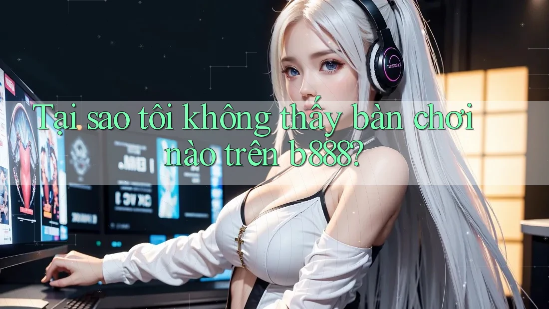 Tại sao tôi không thấy bàn chơi nào trên b888?