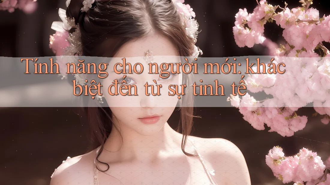 Tính năng cho người mới: khác biệt đến từ sự tinh tế