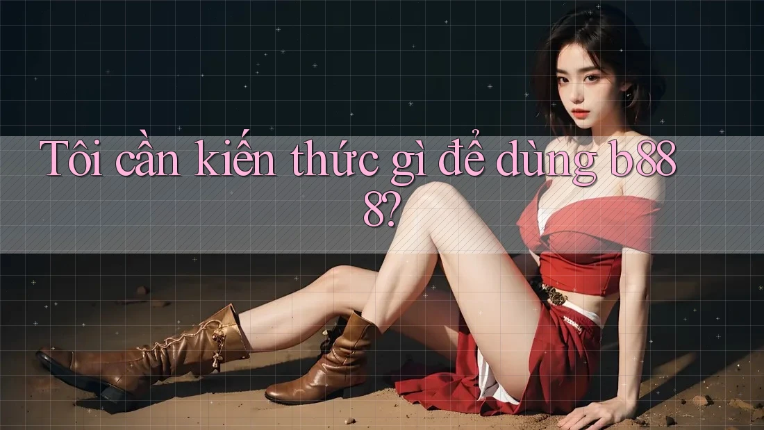 Tôi cần kiến thức gì để dùng b888?