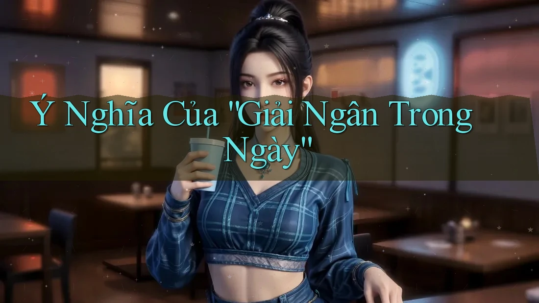 Ý Nghĩa Của Giải Ngân Trong Ngày Ý Nghĩa Của Giải Ngân Trong Ngày